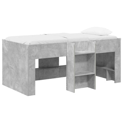 Kinder Hoogslaper 2 pcs Beton 163 x 101,1 x 68,5 cm