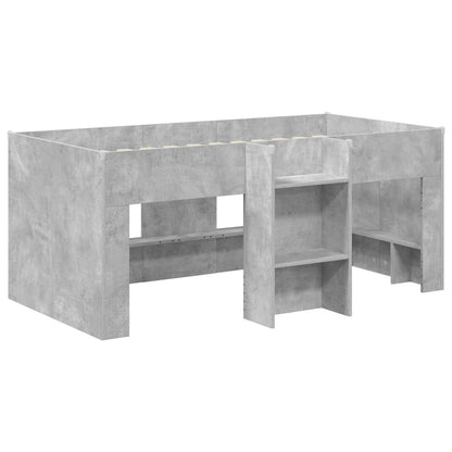 Kinder Hoogslaper 2 pcs Beton 163 x 101,1 x 68,5 cm