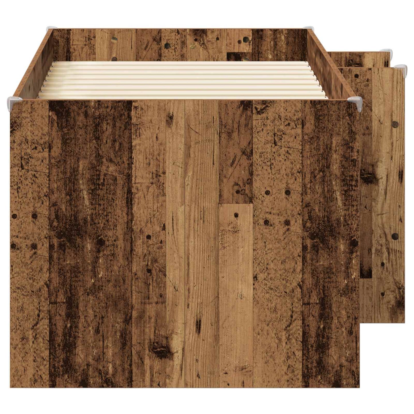 Kinder Hoogslaper 2 pcs Oud hout 163 x 101,1 x 68,5 cm