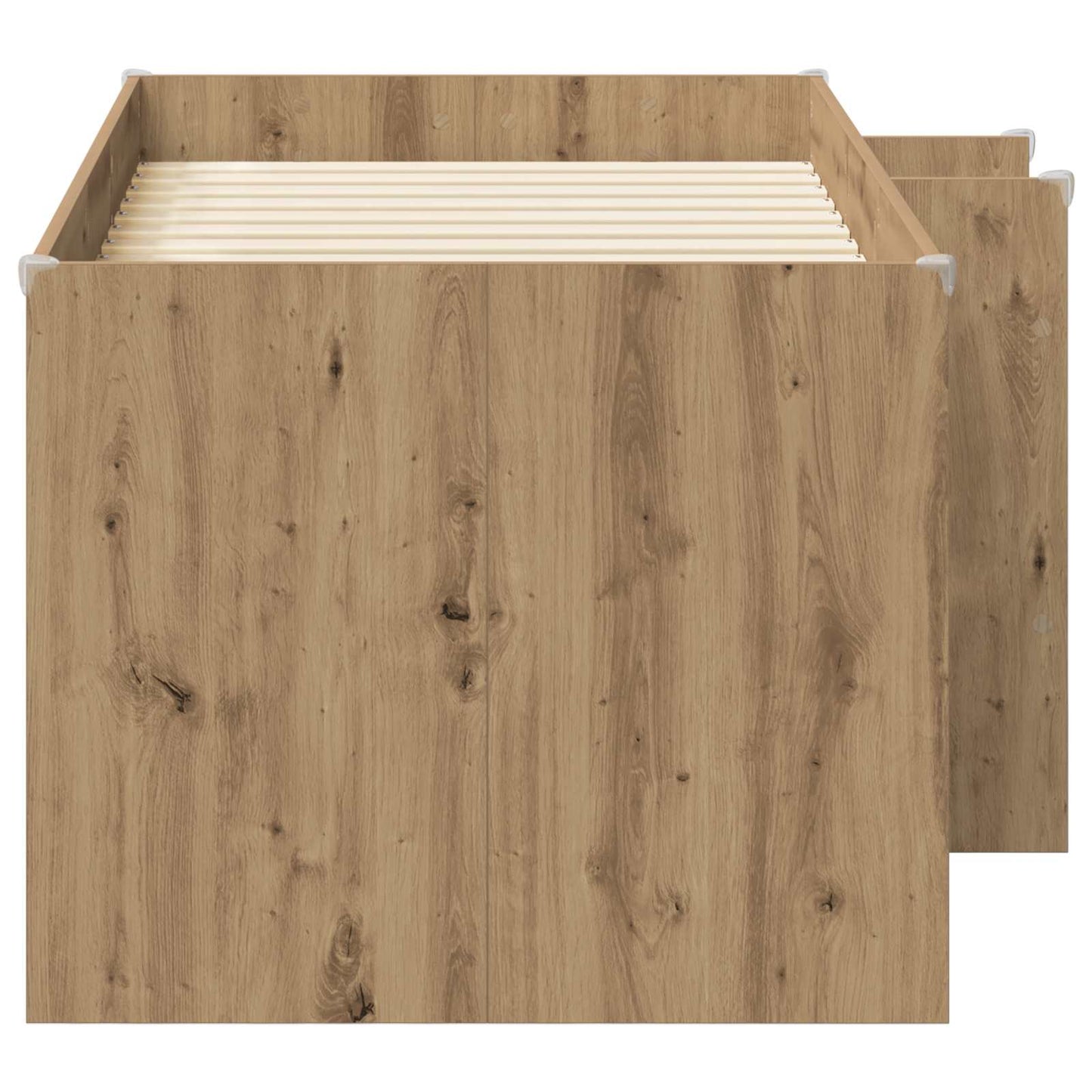 Kinder Hoogslaper 2 pcs Artisanaal eiken 163 x 101,1 x 68,5 cm