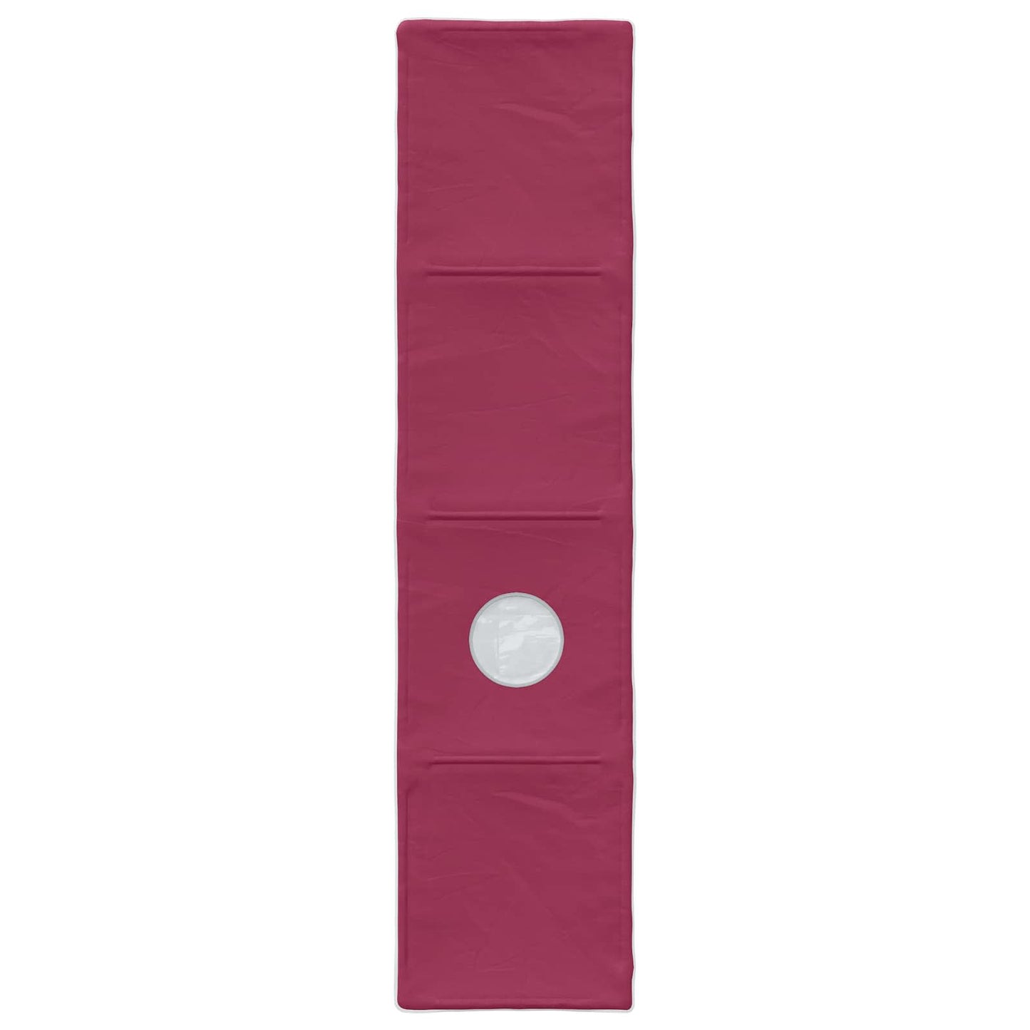 Bed met Tunnel 4 pcs Wit en Rood Bewerkt hout
