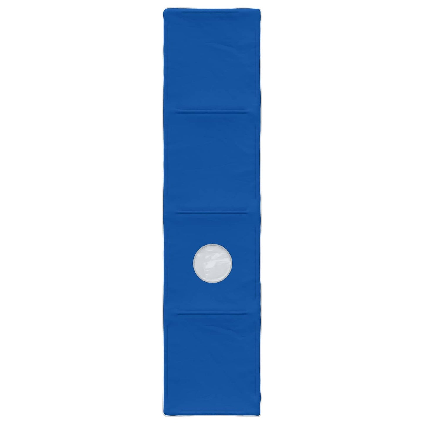 Bed met Tunnel 4 pcs Wit en Blauw Bewerkt hout