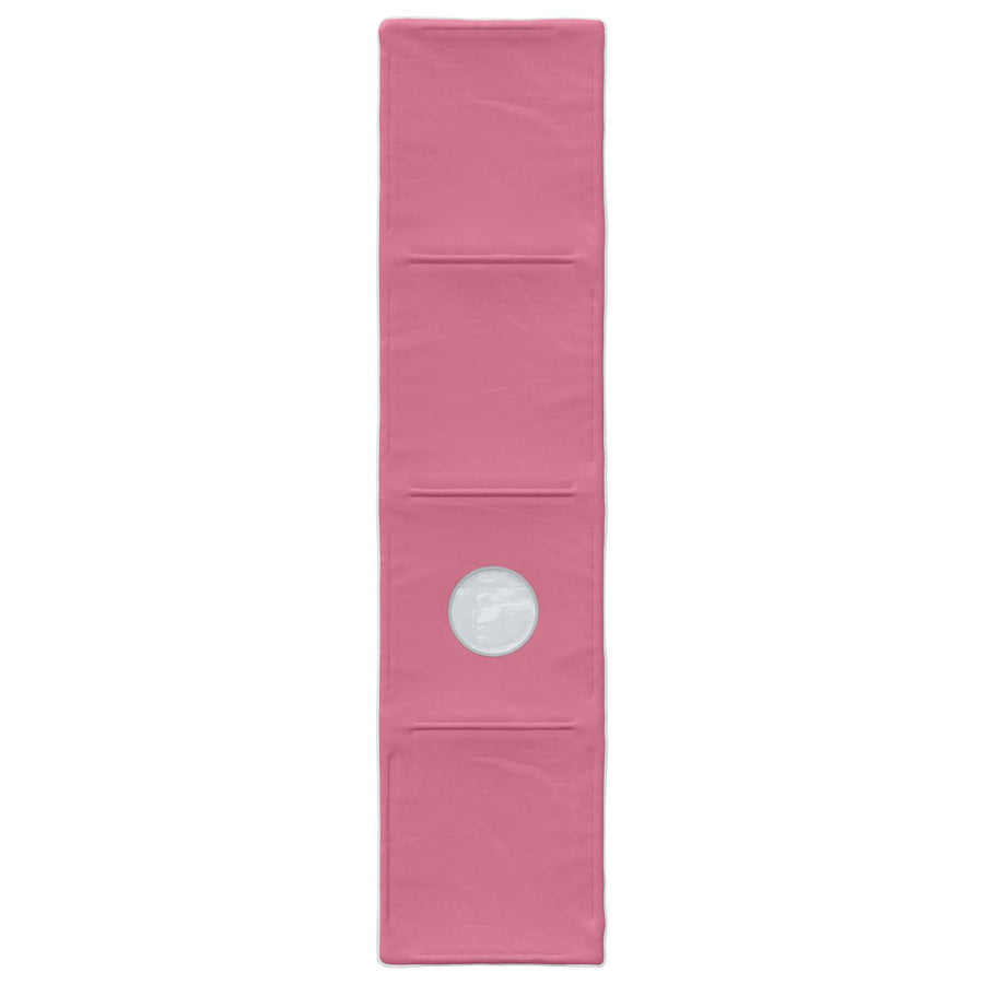 Bed met Tunnel 4 pcs Wit en Roze Bewerkt hout