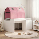 Bedframe 163x123x75 cm artisan eik roze bewerkt hout