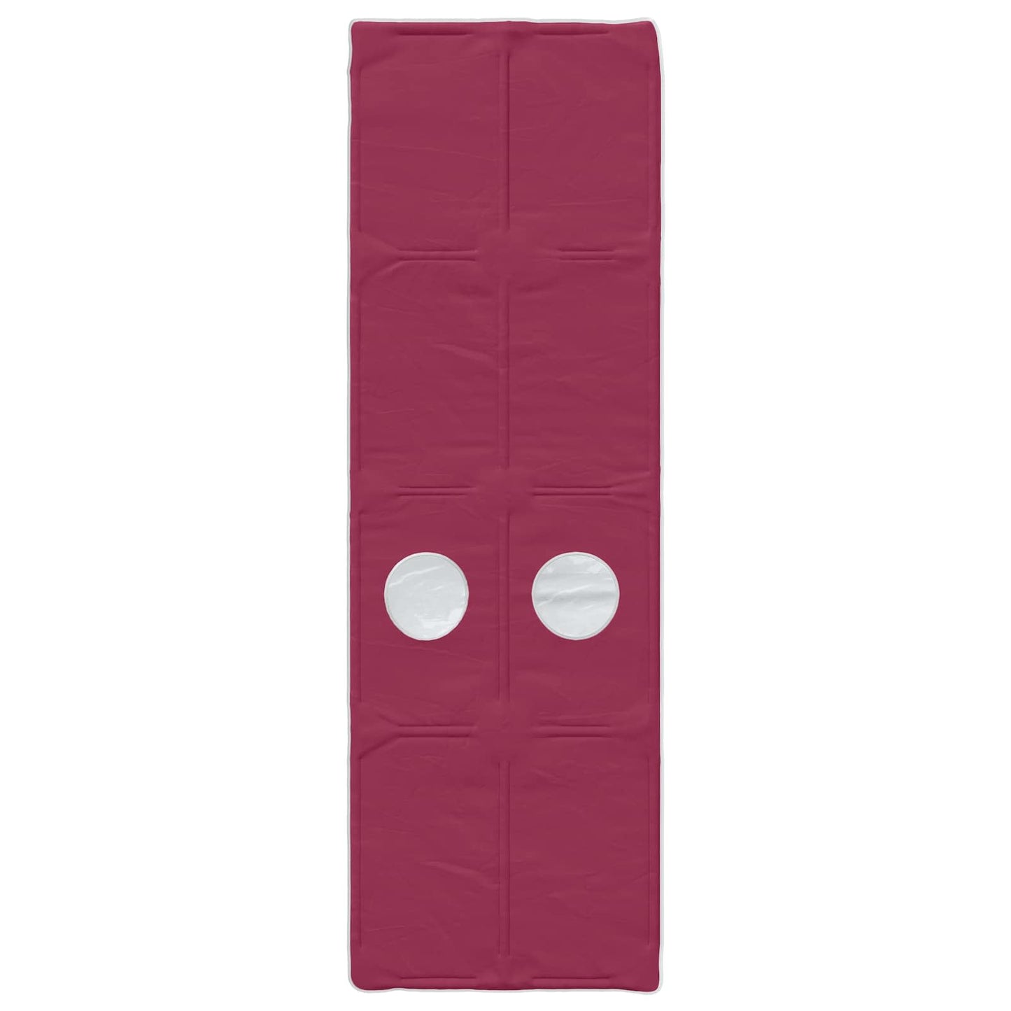 Hoge Bedframe voor Kinderen met Opslag Wit en Rood Bewerkt hout