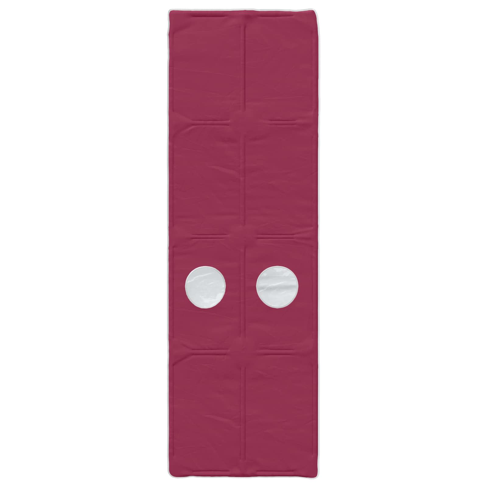 Hoge Bedframe voor Kinderen met Opslag Wit en Rood Bewerkt hout