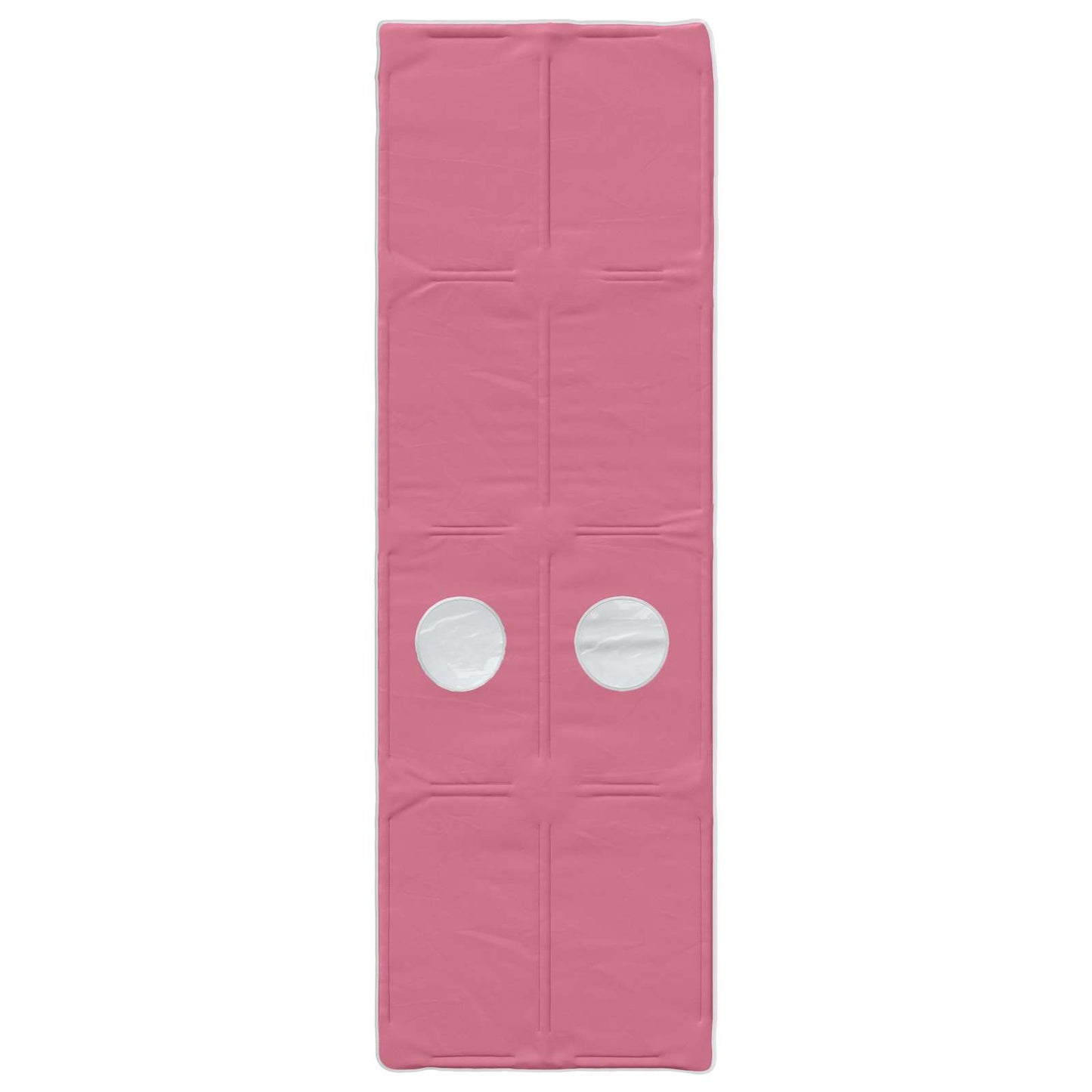 Bedframe met tunnel met plank 3 pcs Wit en Roze Bewerkt hout