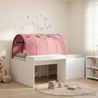 Bedframe 193x118 cm bewerkt hout Artisian eik roze