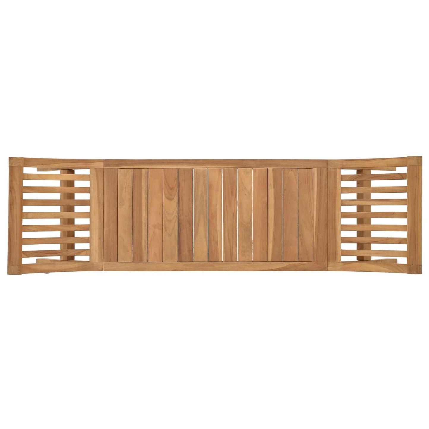 Tuinbank 2-Aantal zitplaatsen 126 cm Massief Teakhout Naturel