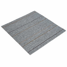 Vloertegel Lichtgrijs met Streep 50 x 50 cm 4 pcs PP en Bitumen