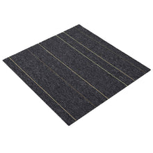 Vloertegel Donkergrijs met Strepen 50 x 50 cm 20 pcs