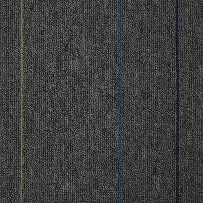 Vloertegel Midden Grijs met Strepen 50 x 50 cm 4 pcs