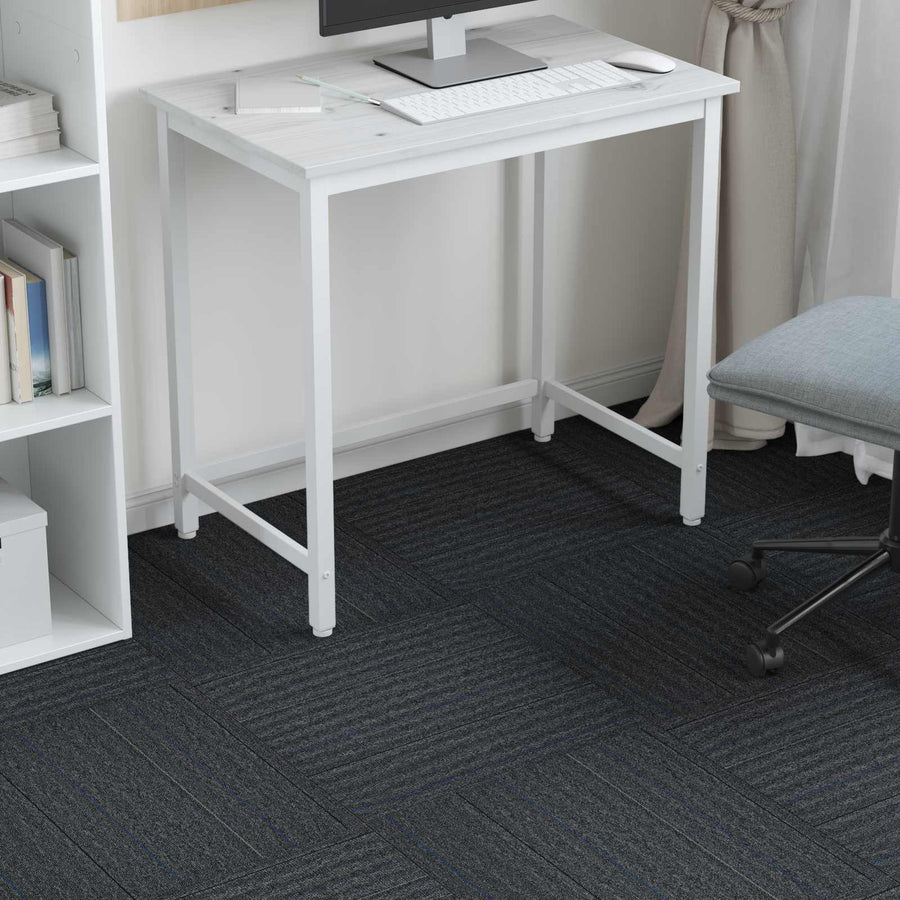 Vloertegel Midden Grijs met Strepen 50 x 50 cm 20 pcs