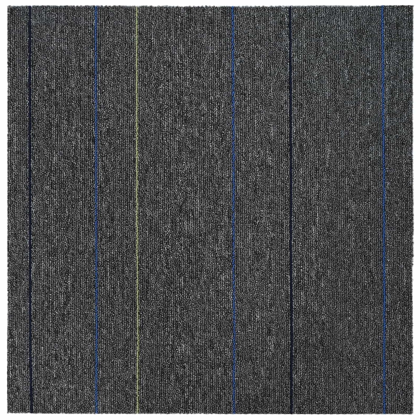 Vloertegel Midden Grijs met Strepen 50 x 50 cm 20 pcs