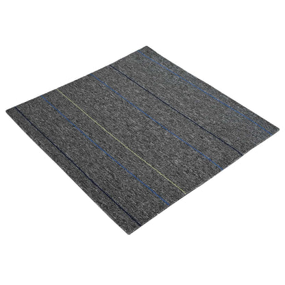 Vloertegel Midden Grijs met Strepen 50 x 50 cm 36 pcs