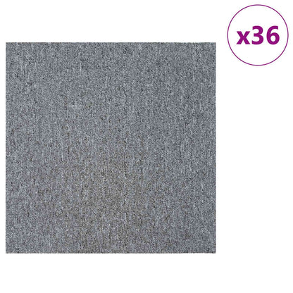 Vloertegel Lichtgrijs 50 x 50 cm 36 pcs PP en Bitumen