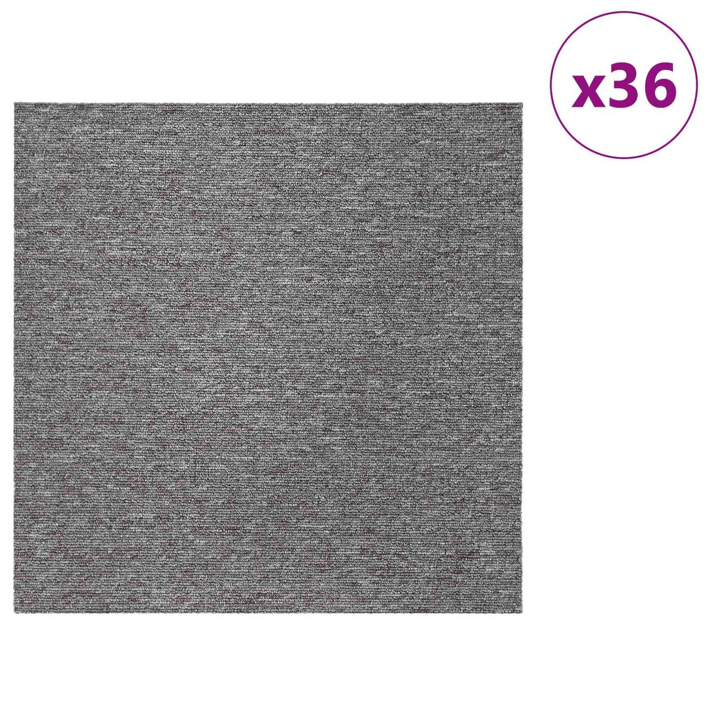 Vloertegel Bruin 50 x 50 cm 36 pcs PP en Bitumen