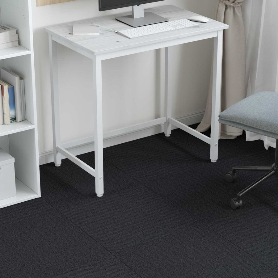 Vloertegel Donkergrijs 50 x 50 cm 36 pcs PP en Bitumen