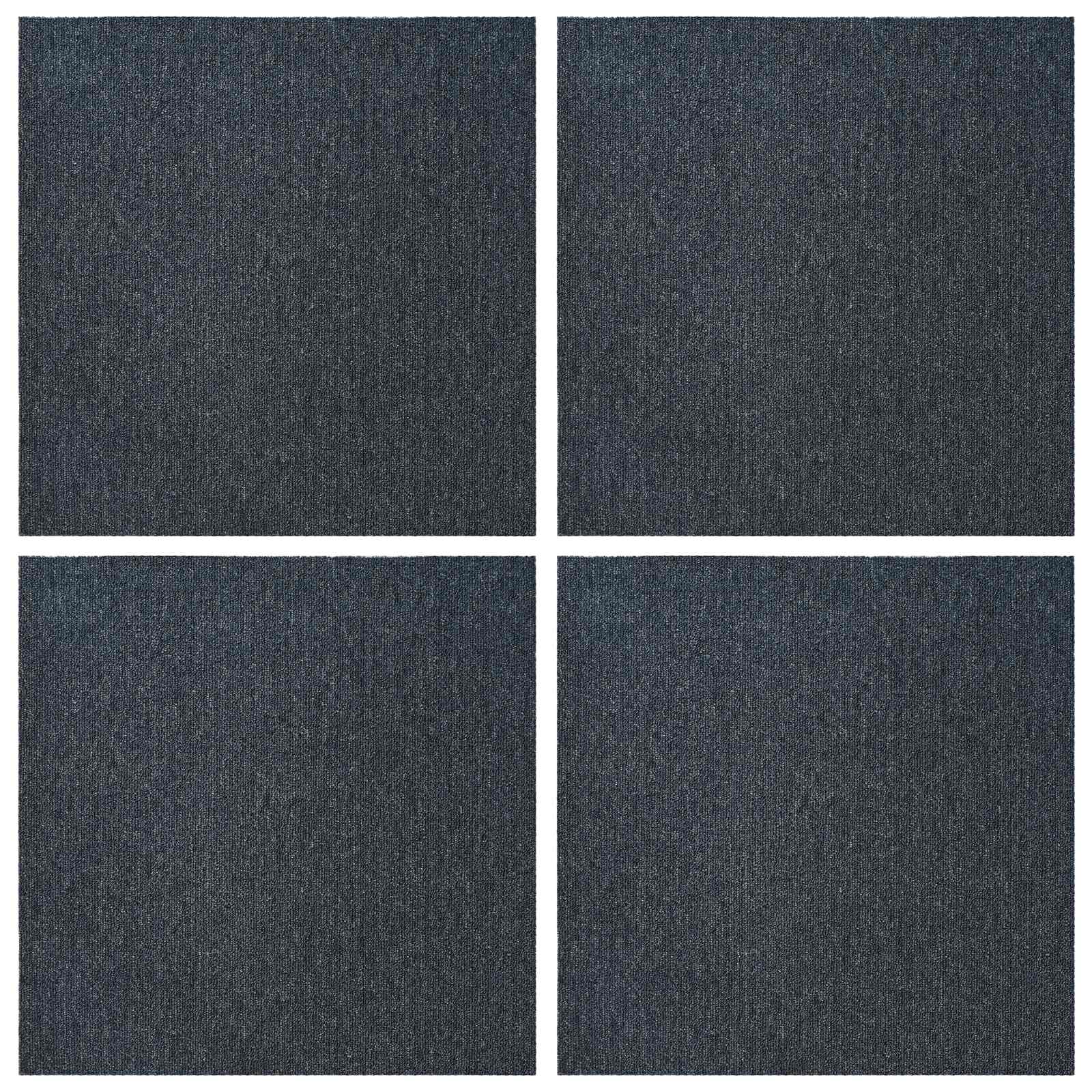 Vloertegel Blauw Grijs 50 x 50 cm 4 pcs PP en Bitumen
