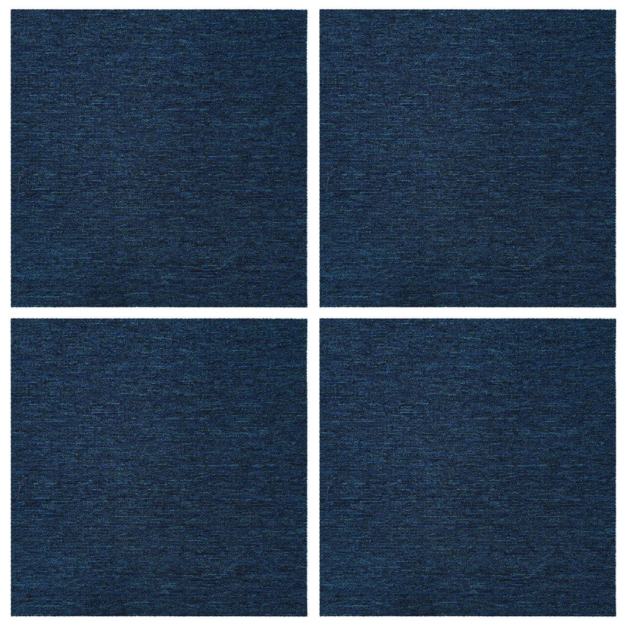 Vloertegel Blauw 50 x 50 cm 4 pcs PP en Bitumen