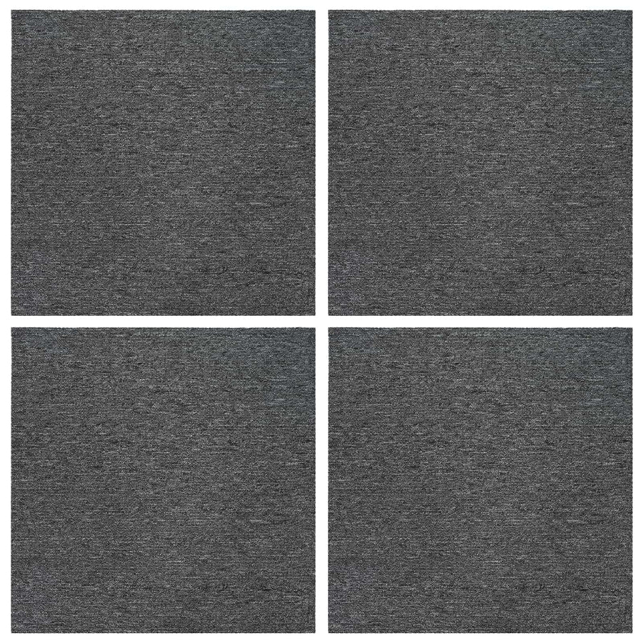 Vloertegel Middelgrijs 50 x 50 cm 4 pcs PP en Bitumen