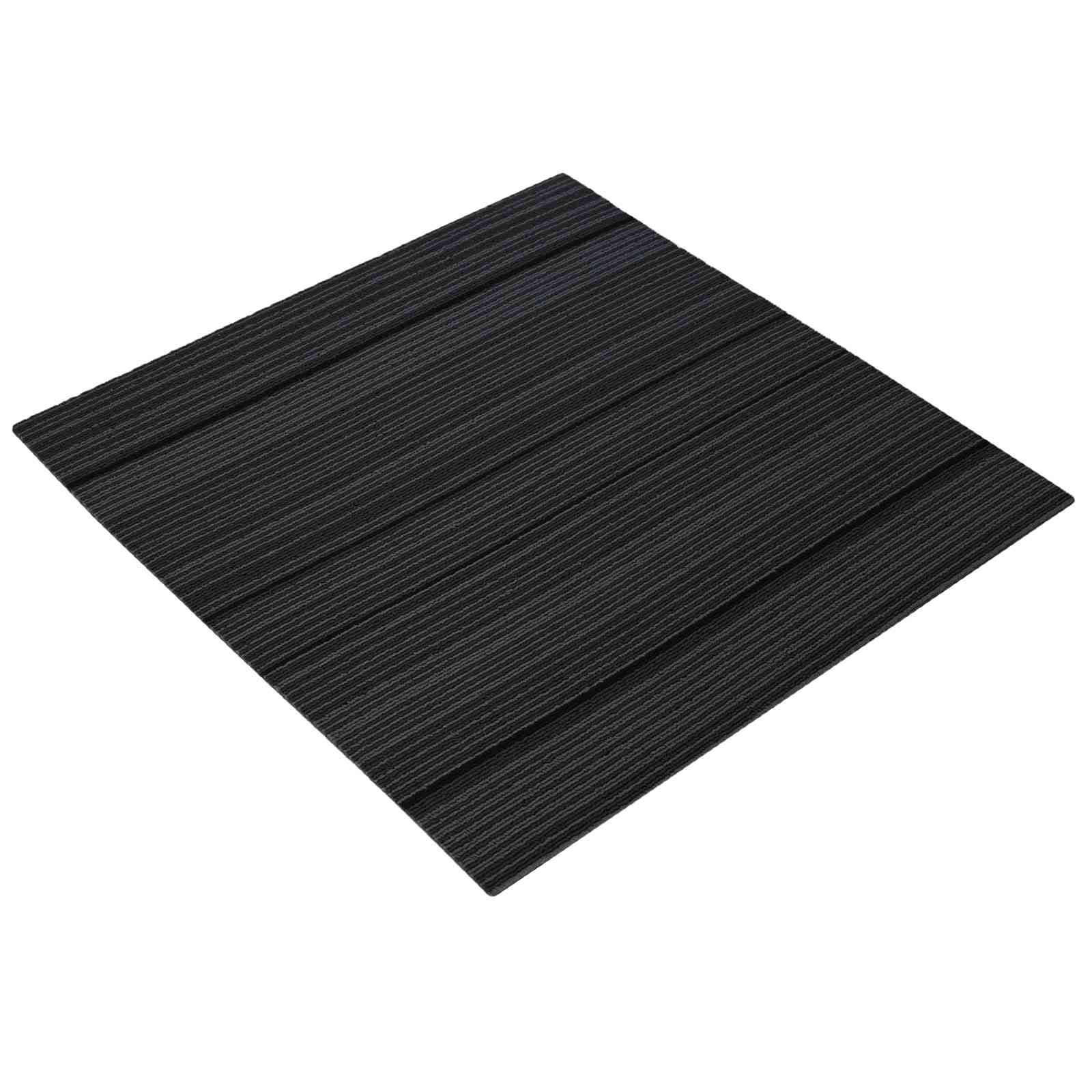 Vloertegel Gestreept Lichtgrijs 50 x 50 cm 20 pcs PP en Bitumen