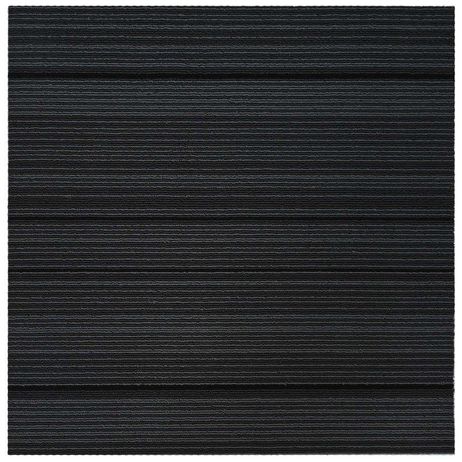 Vloertegel Gestreept Lichtgrijs 50 x 50 cm 36 pcs PP en Bitumen