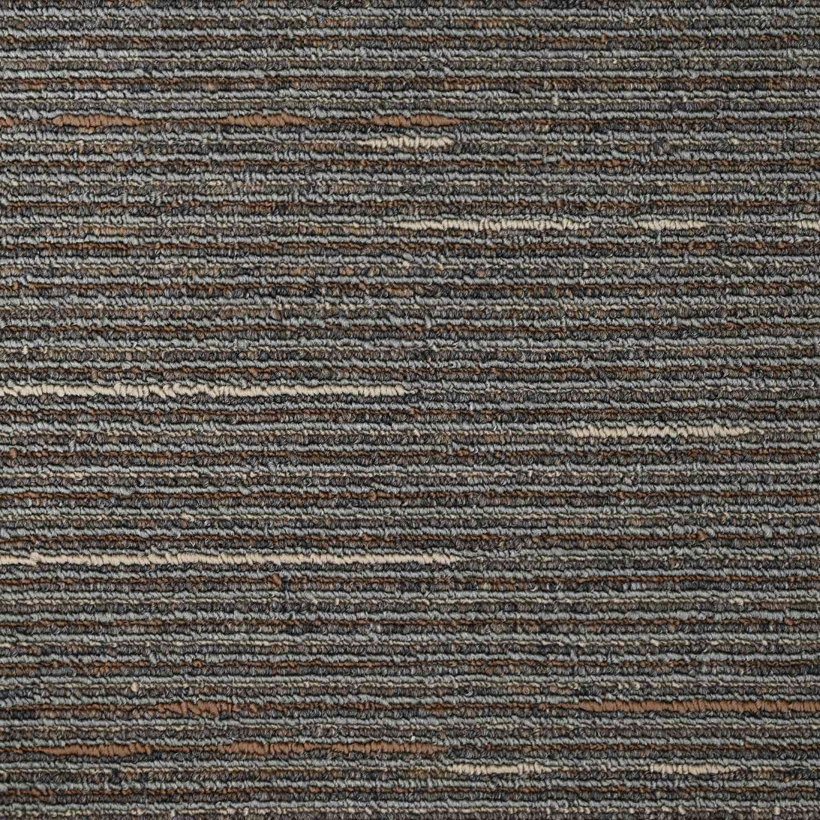 Vloertegel Gestreept Donkerbruin 50 x 50 cm 36 pcs