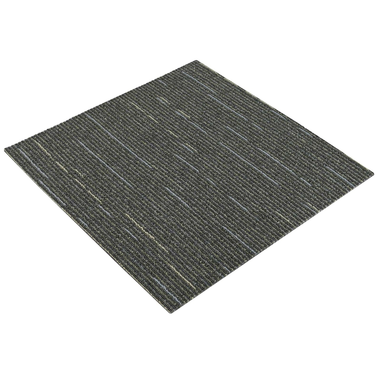 Vloertegel Gestreept Lichtgroen 50 x 50 cm 4 pcs PP en Bitumen