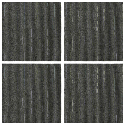 Vloertegel Gestreept Lichtgroen 50 x 50 cm 4 pcs PP en Bitumen