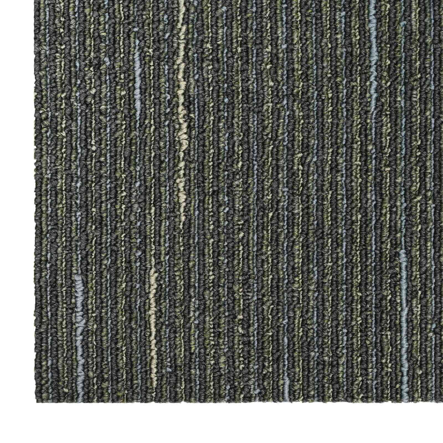 Vloertegel Gestreept Lichtgroen 50 x 50 cm 20 pcs PP en Bitumen