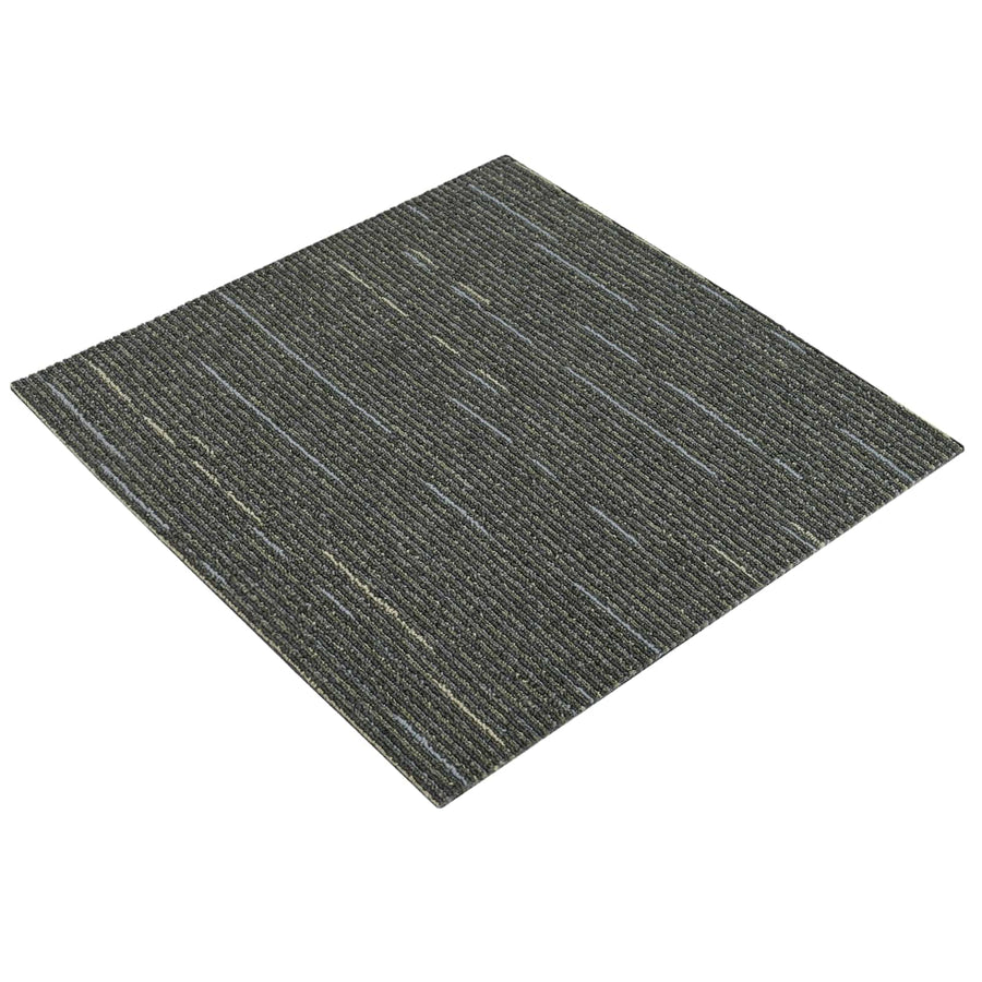 Vloertegel Gestreept Lichtgroen 50 x 50 cm 36 pcs PP en Bitumen