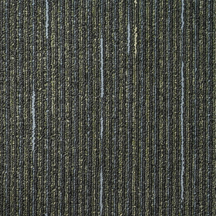 Vloertegel Gestreept Lichtgroen 50 x 50 cm 36 pcs PP en Bitumen