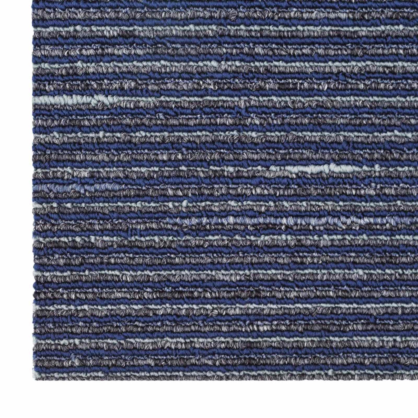 Vloertegel Gestreept Blauw 50 x 50 cm 4 pcs PP en Bitumen