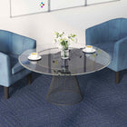 Floor Tile Striped Blue 50 x 50 cm 4 pcs PP and Bitumen