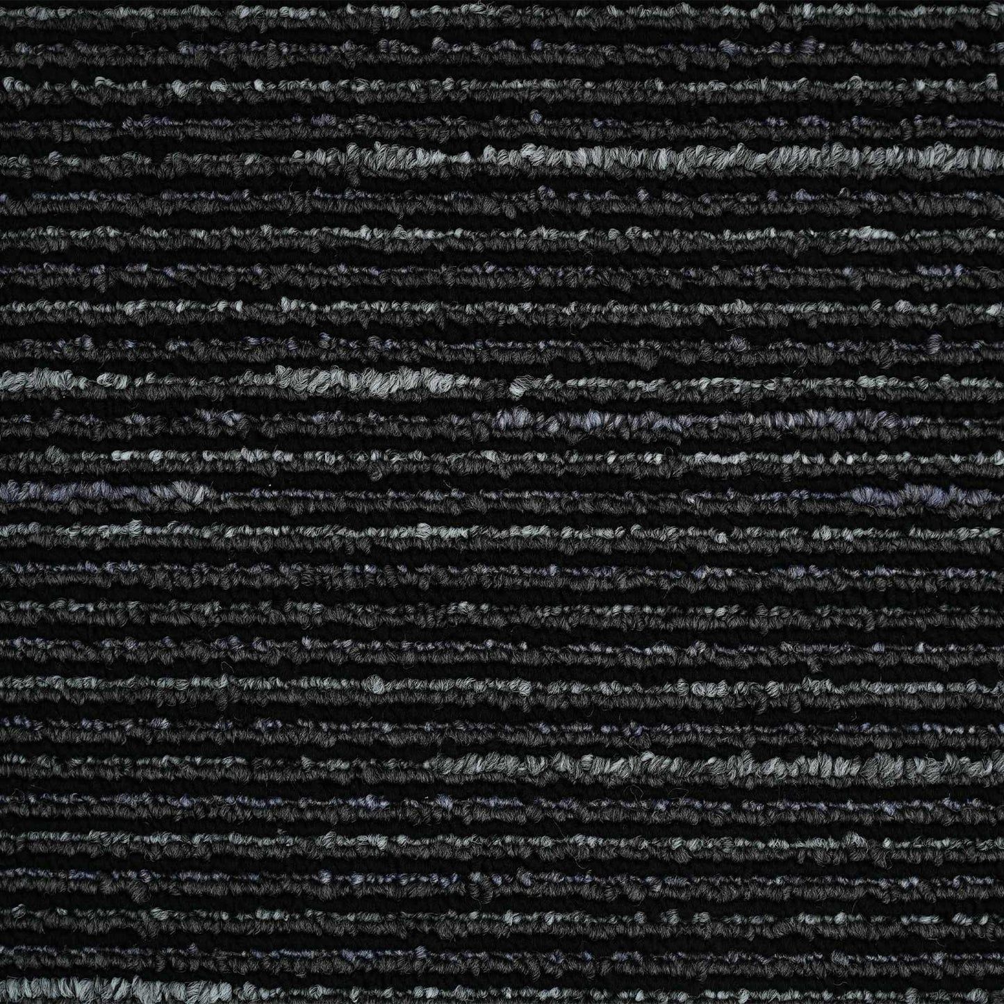 Vloertegel Gestreept Zwart 50 x 50 cm 36 pcs PP en Bitumen