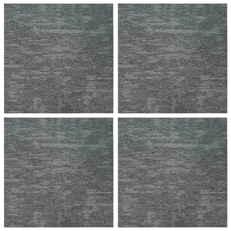 Vloertegel Rockgrijs 50 x 50 cm 4 pcs PP en Bitumen