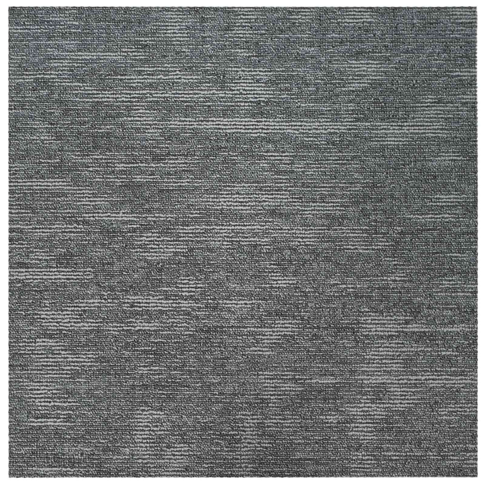 Vloertegel Rockgrijs 50 x 50 cm 36 pcs PP en Bitumen