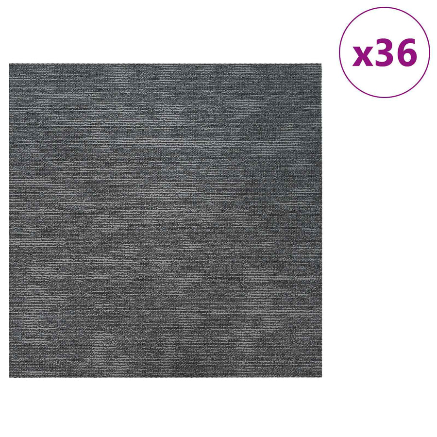 Vloertegel Luchtgrijs 50 x 50 cm 36 pcs PP en Bitumen