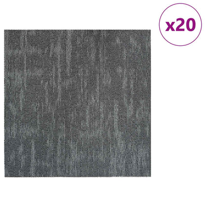 Vloertegel Betongrijs 50 x 50 cm 20 pcs PP en Bitumen