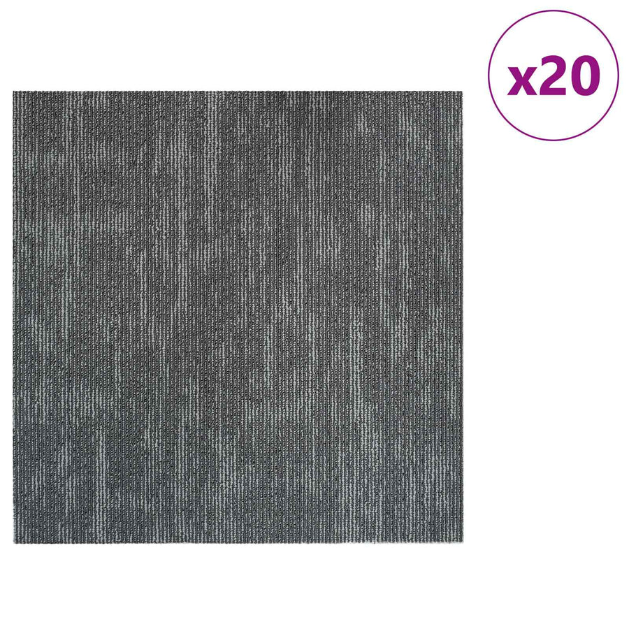 Vloertegel Betongrijs 50 x 50 cm 20 pcs PP en Bitumen