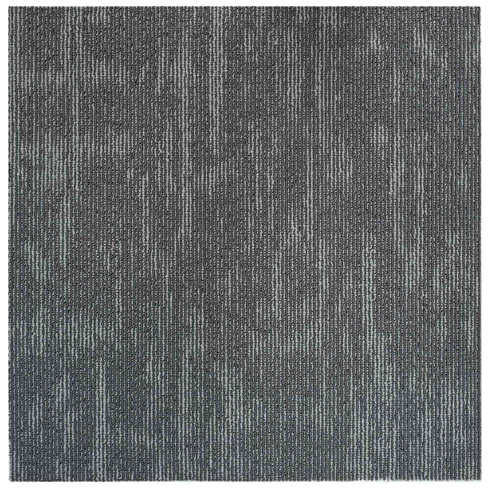 Vloertegel Betongrijs 50 x 50 cm 36 pcs PP en Bitumen
