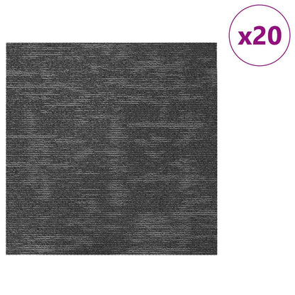 Vloertegel Antracietgrijs 50 x 50 cm 20 pcs PP en Bitumen