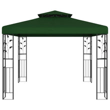 Prieel 3 x 3 x 2,68 m Groen Polyester en staal