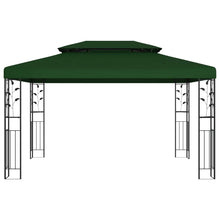 Prieel 3,97 x 2,96 x 2,68 m Groen Polyester en staal