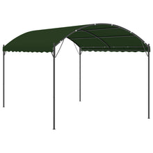 Paviljoen 4 x 3 x 2,6 m Groen Polyester en staal