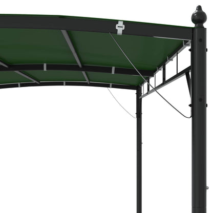 Prieel 3 x 3 x 2,55 m Groen Stof en Aluminium 180
