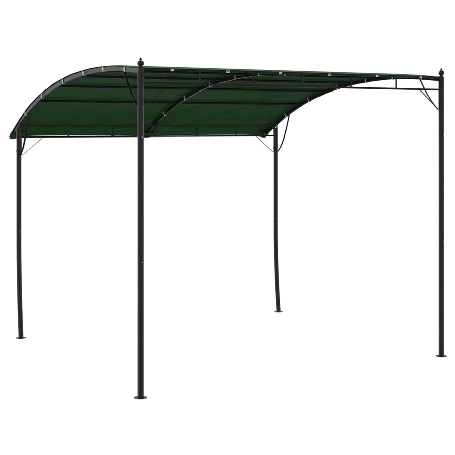 Prieel 3 x 3 x 2,55 m Groen Stof en Aluminium 180
