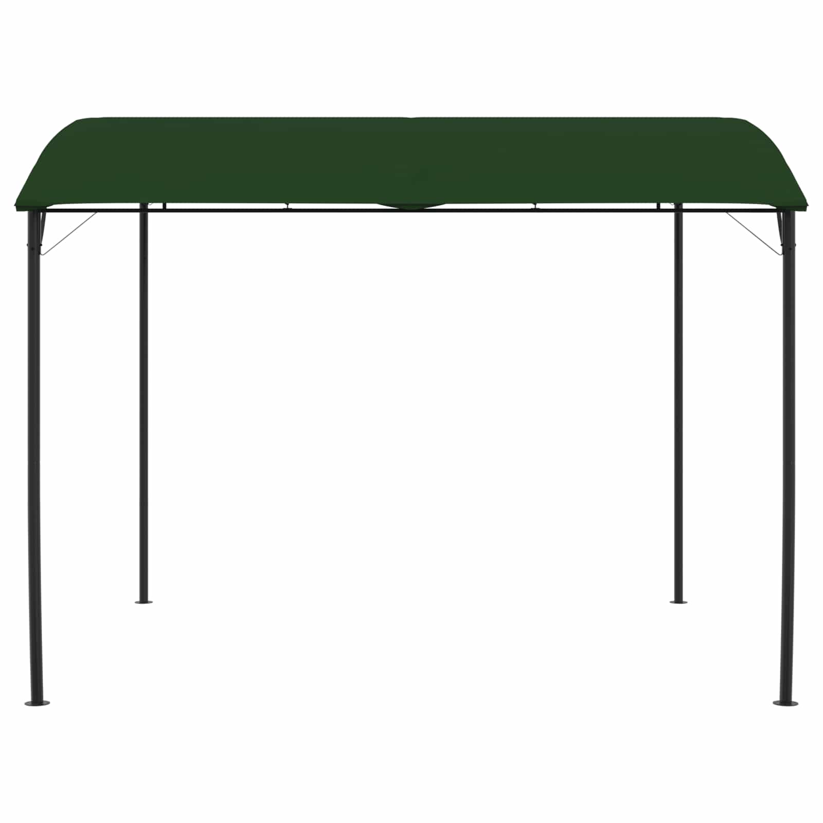 Prieel 3 x 3 x 2,55 m Groen Stof en Aluminium 180