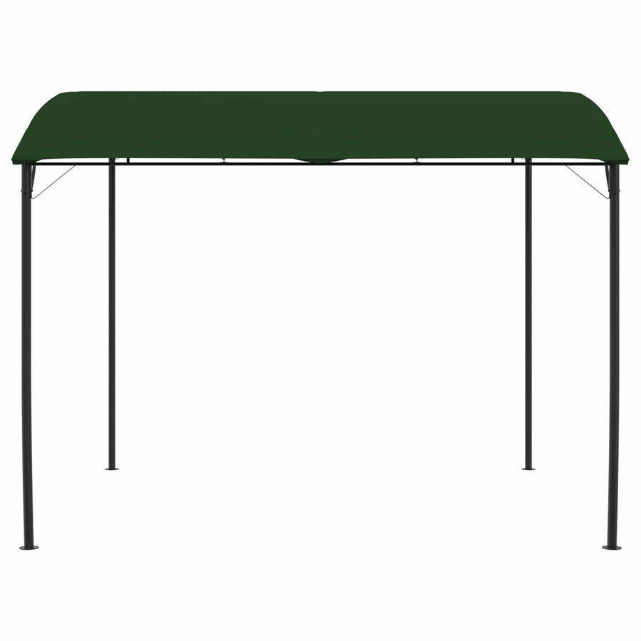Prieel 3 x 3 x 2,55 m Groen Stof en Aluminium 180